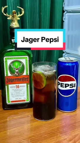 Jagermeister mix đơn giản với Pepsi cũng ngon lắm mn ơi 🥰🥰 Nên thử qua nhé #Jagermeister #jager #jagerhanoi #ruoungoai #ruoumanh #ruouconhuou #jagerbomb #jagermonster #giangtuu 