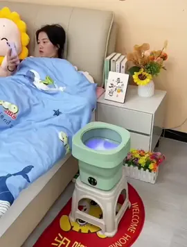 Máy Giặt Mini Gấp Gọn, Máy Giặt Đồ Lót Tất Vớ Giặt Đồ Cho Bé Vắt Khô Khử Khuẩn Tiện Dụng Dung Tích 6L ##maygiatmini##maygiat##dungcutienich##mebo1012##xuhuong##fyb