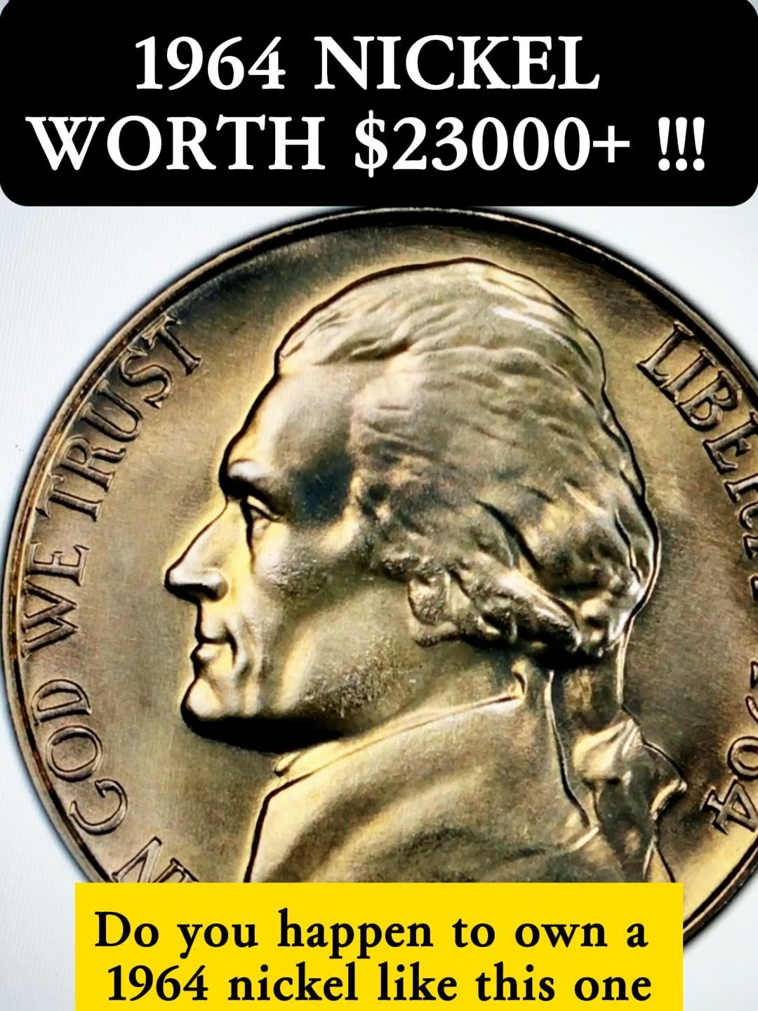 1964 Jefferson Nickels, SMS? Not proof coins? only a few exist! - #rarecoins  #specialcoins  #nickel
