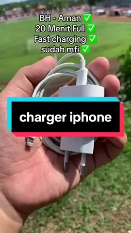 rekomendasi charger iphone 20w, fast charging sudah MFI, bergaransi 2 tahun #iphone #chargeriphone #chargeriphone20w #murah #murahbanget 