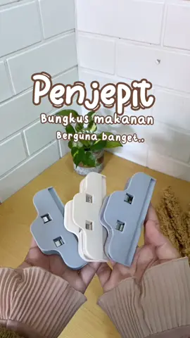 Gak bingung lagi nyari karet sejak punya ini.. #fyp #penjepit #penjepitbungkussnack #affiliate #kemasan 
