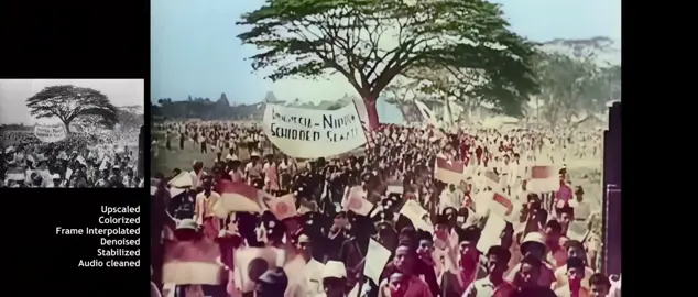 Rekaman Asli Lagu Indonesia Raya Tahun 1945, diterbitkan oleh Museum Audio Visual Belanda dan direstorasi berwarna #pond5 #fyp 
