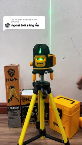Trả lời @thanh phương máy cân bằng tia laser 5 tia xanh Hukan T20 #maycanbang #maybancot #maylaser #hukan#maylaser5tia #hukan 