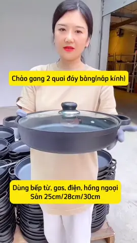 Chảo gang chiên rán chống dính tự nhiên không bong tróc, dùng mọi loại bếp 🍀  #noigang #nồigang #chảogang #chaogang #noigangchaogang #chaochongdinh #chaogangchongdinh #xuhuong #xuhuong2024 #LearnOnTikTok #xuhuong2024tiktok❤️🌈✔️🤟🤟🤟story #chảorán🍳 
