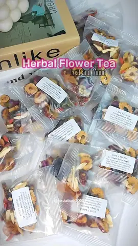 My fav herbal tea😋❤️. Highly recommend u try @lostnfoundhealth ✨‼️🤩 #herbaltea #teabunga #flowertea #lostnfound #tehherbal #teaherba #instantpack #tehbunga #fyp 