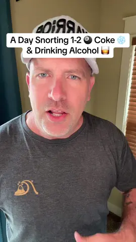 What a day was like snorting 1-2 eight balls and drink 2-3 5ths of vodka. It wasn’t a part it was a living nightmare. Sober since 7/25/17 and we recover one day at a time! #MentalHealth #coke #snow #8ball #alcohol #drunk #drinking #daily #day #daily #EduTok #education #struggle #addiction #addictionrecovery #addictionawareness #addict #addicted #recovery #sober #sobriety #bamf #hope 