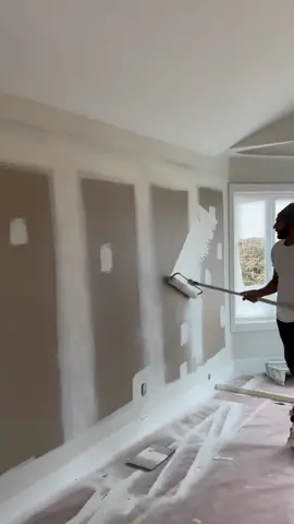 SATISFYING ROLLER PAINTING 😍 #paint #roller #viralvideo #foryoupage #satisfying #rollerpaint #wallpainting #painting #viral #fyp #foryou 