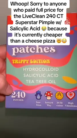 Go read the reviews ❤️ #skincare#livaclean#adultacne#pimplepatches#productrecommendations#pimplepatch#acnepatches#pimplepop#trending#views#relatable#acnetreatment#viral