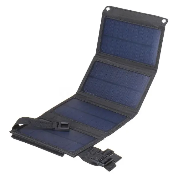 Faltbares Solarmodul für unterwegs