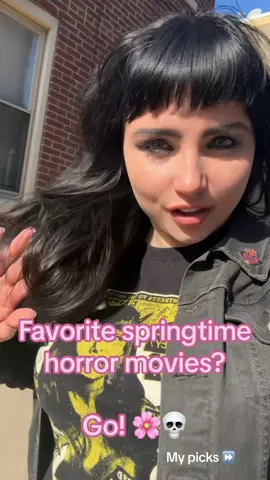 Fsvorite springtime horrors? I thought of three more while I was making this! #horror #springbreak #horrormovies #horrorthemes #fangoria #punkgirl #frankenhooker #philly #whatsyourfavoritescarymovie 