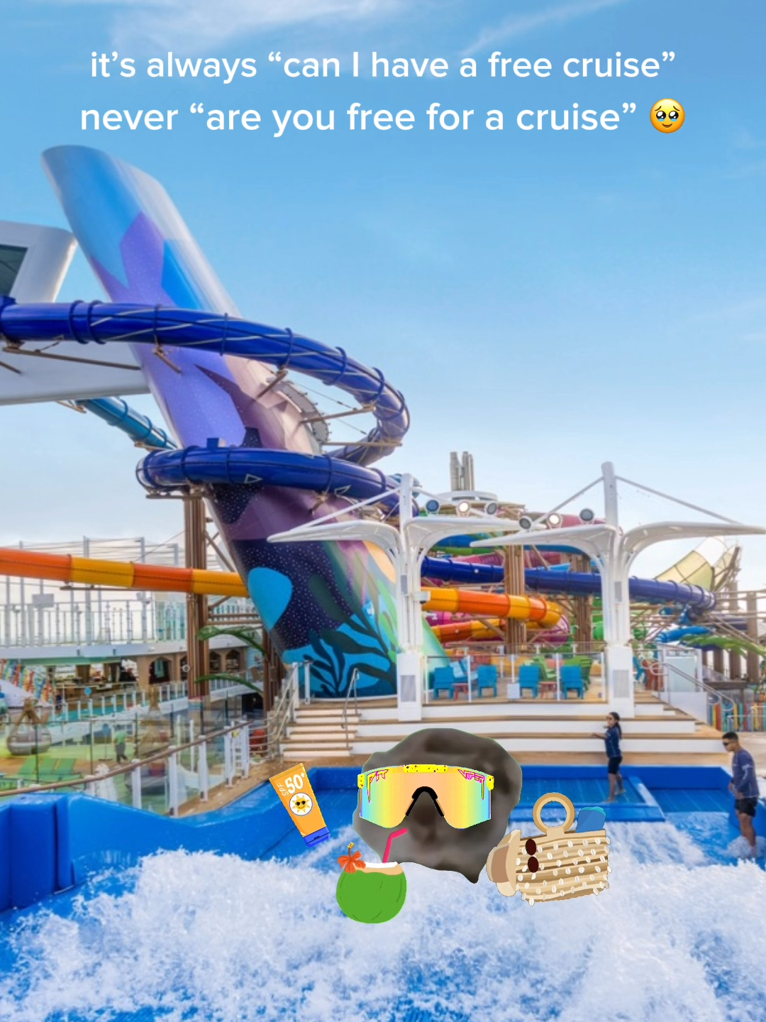 Sending this to the admin group chat 🥲 #RoyalCaribbean #Cruise #IconoftheSeas #Vacation