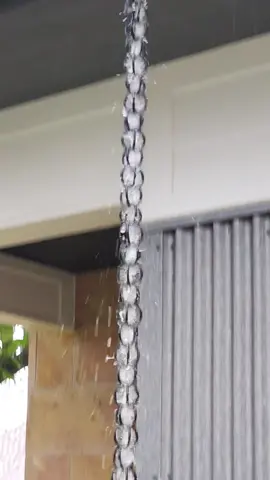 Replying to @5t3f4ny sounds very peaceful #fyp #rain #foryou #frenchdrain #rainchain 