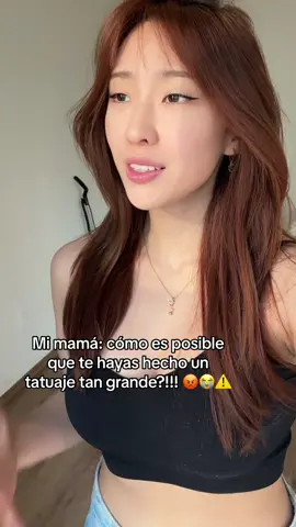 No vean mi pata ajajajjaa #tatuaje #mamacoreana 