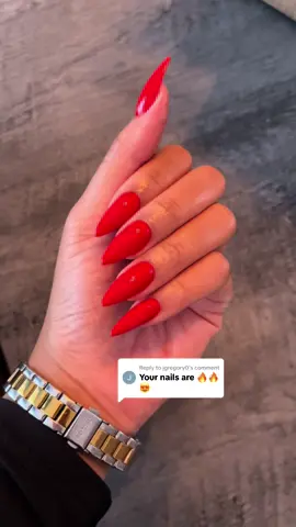 Replying to @jgregory0 Thank you 😘 #skincare#nails#nailart#rednails 