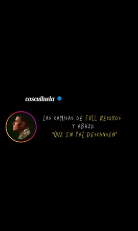 Día 8| RIP FULL RECORDS (Tiradera pa' Ñengo Flow) #parati #fyp #cosculluela #rap #elprincipe #tiradera #rottweilas #rottboyz #recomendaciones #dia8 #foryou #follow #tiktok #fyppppppppppppppppppppppp 