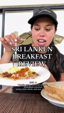 What I ate for breakfast in Sri Lanka! 