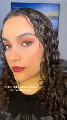 Makeup for hazel eyes 🤩 #makeup #makeuptutorial #hazeleyes #makeuplook #makeuplover #makeuptiktok 