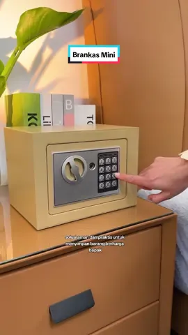 bapak merasa khawatir tentang keamanan barang berharga bapak? pakai brankas mini ini. #brankas #brankasmini #brankasportabel 