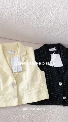 Tweed gile mỏng nhẹ phù hợp vs thời tiết mùa hè, ko bí nóng nha mí bà ơi #tweedgile #aogile #tweed #xuhuong2024 #wgwe