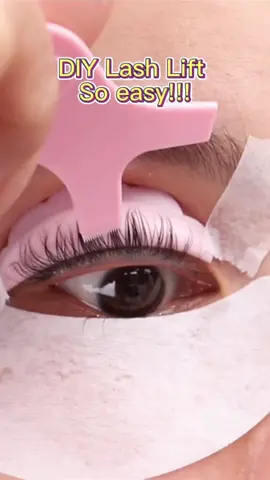 DIY Lash Lift at home.So easy!!!😍 #diylashlift #lashliftathome #lashlifttutorial #iconsignlashlift #fypage 