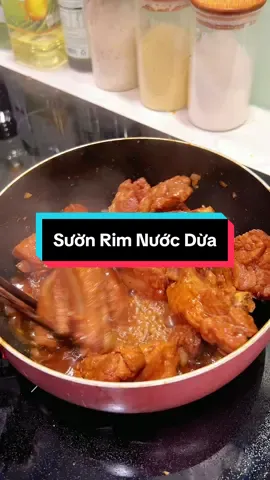Sườn Rim Nước Dừa #food #nauan #foodtiktok #cooking #cook #monngontainha #nấuăn #xuhuong #xuhuongtiktok #homnayangi #cookingathometiktoktv #sườn 