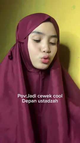 Ustadzah ny gk sabar😭#pov 