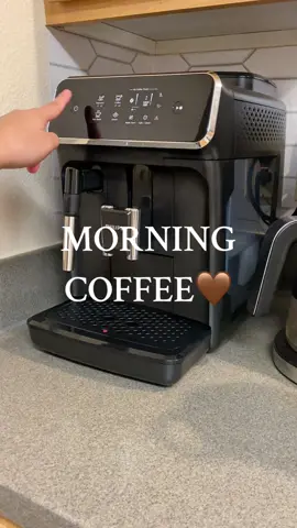 philips >> breville. Making a morning coffee got easier with this fully automatic espresso machine🤍 #coffee #coffeetiktok #coffeerecipe #philips #espressomachine #MomsofTikTok 