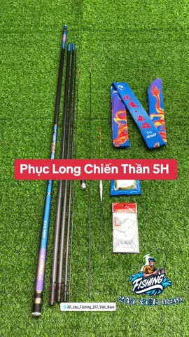 Cần Phục Long Chiến Thần 5H + Quà Tặng( Ngọn, Phao, Trục, Thẻo)#đồ_câu_Fishing_247_Việt_Nam #caucagiaitri #câudaivietnam😋😘 #câu_cá #trending #xuhuongtiktok #câuđài #phụclongchiếnthần5h #phụclong #sale 