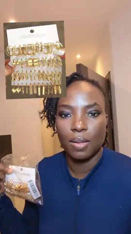 Get this 24 pieces of Gold earrings for less than £4. #springsales #tiktokmademebuyit #springfashion