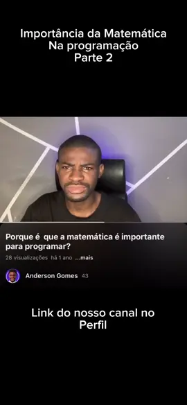 Importância da matemática na programação. Parte 2 #programacao #computacao #angola🇦🇴 #brasil🇧🇷 