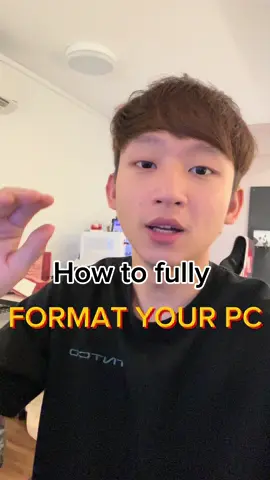 How to fully format you PC？ Come Let me teach you 🤭🤭 #pctips #pcservice #kuchingsarawaktiktok #fyp #fypsarawak #formatpc 