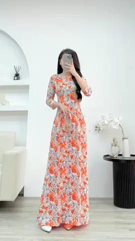 Mã nhí lá về phục vụ các chị đẹp đây ạ #aodaihoanhi #aodaiinhoa3d #aodaiinhoa #aodai #aodaiquynhnguyen 