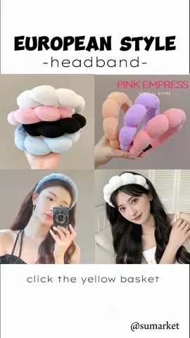 So cutie and fluffy headband😍 #headband #europeanstyle #european #fluffy #fypシ #fyp #foryoupage #headbands 