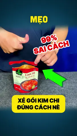 #mẹovặt 386 | Cách mở gói kim chi đúng cách ít người biết | How to open a pack of kimchi properly #kimchi #goikimchi #cachmonhanh #cachmo #open - [ ] #tips #DIY #lifehacks #meovat #meohay #meovatcuocsong #huongdan #cachlam #kienthuc #meo