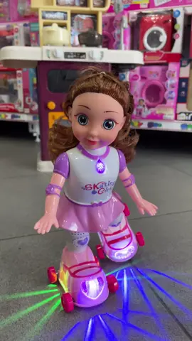 Battery Operated Electronic Toy Roller Skating Girl with Lights and Music. WhatsApp 03315101239 or Inbox us to place your order. #fypシ #fyp #foryoupage #toys #1millionviews #toy #toysforkidspk #pakistani_tik_tok 