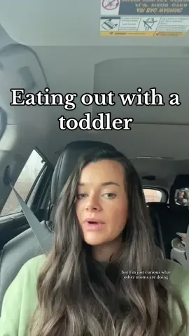 Would love to know what waiters/servers expect of toddler moms! #toddlermom #toddlermomsoftiktok #momlife #eatingoutwithkids #eatingoutwithatoddler #serverlife #waitressproblems #waitresslife #momtok 