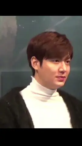 ABCDEFGHi love you will you Merry me #leeminho confused fan meeting