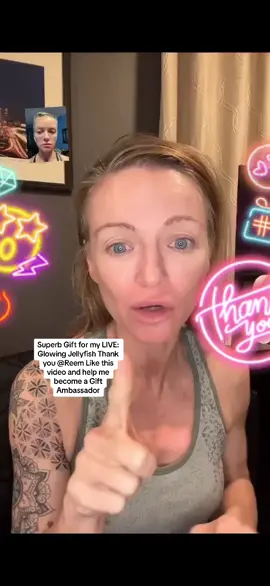 Thanks to @Reem for the great Gift sent to my LIVE! Like this video and help me become a Gift Ambassador.@Reem #livegift #giftambassador #glowingjellyfish #skintalkwithmayzo #maturebeautycommunity #beautycontentcreator #ilovemyfollowers #appreciatemyfollowers #thankyouforthelove #skincare #beautyinfluencer 