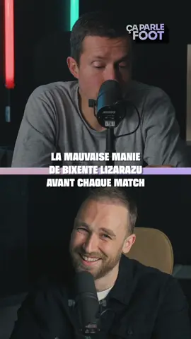 Grégoire Margotton raconte la mauvaise habitude de Bixente Lizarazu avant chaque début de match ! 😂  Ça parle foot avec Grégoire Margotton disponible sur YouTube, TF1+ et toutes les plateformes de streaming (lien en bio) !
