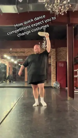 You got 1 number and a prayer to change from small group to production #DancersComeInAllSizes #Dance #dancecompetitions #dancing 