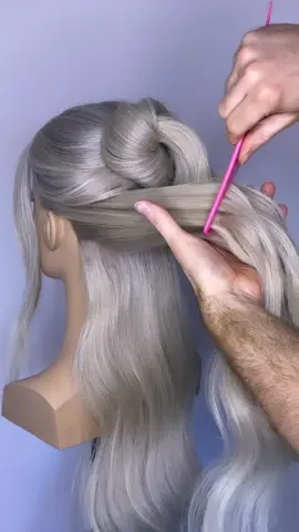 Looking for the perfect prom hairstyle?  Then checkout this super cute updo! #prom #promhair #promhairstyle #hair #hairstyle #hairtutorials #hairhack #hairhacks #hairstyles #howtohair #ghdhair #hairtok #hairtip #hairhowto #arianagrande #hairtutorial #howto 