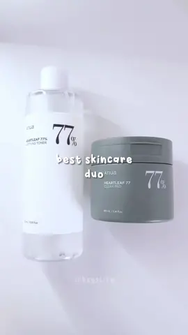 my favorite skincare duo 🫶 anua heartleaf toner & anua heartleaf clear pads! @anua_us @YesStyle @YesStyleInfluencers | #fyp #foryou #foryoupage #anua #skincare #koreanskincare #kbeauty #anuaheartleaf77 #anuatoner #toner #yesstyle #yesstylehaul #yesstyleinfluencers #yesstylereview #yesstylecode #viralskincare #skincaretok #glowyskin #exfloliate #wonyoungism #wonyoungmotivation #motivation 