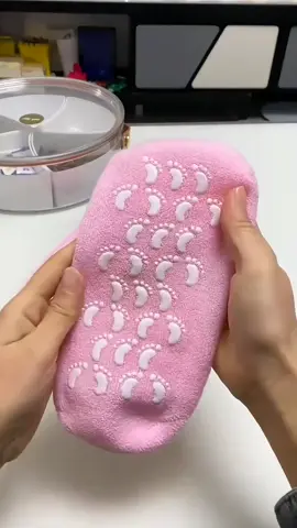 #ถุงเท้าสปา ถุงมือสปา ใช้ได้หลายครั้ง Spa Moisture Gel Glove ถุงเท้า ผสมอโรเวล่า วิตามินอี เท้านิ่ม