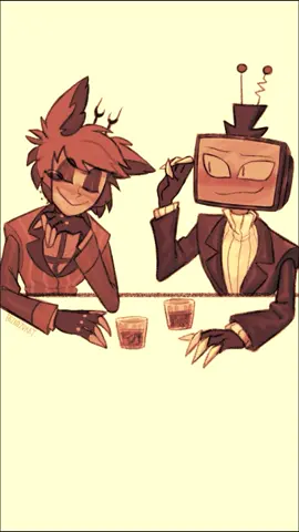 Yeah radiosilence is nice but how about cozy/nostalgic radiostatic... (si me conoces, no soy yo...) - - - - - #hazbinhotel #hazbinhotelalastor #hazbinhotelvox #radiostatic #radiosilence #hazbinhotelfanart #hazbinhoteledit #alastor #fanart #fyp 