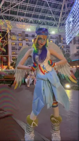 Hood afternoon babygirls #rainbowdashcosplay #mlp #mylittlepony #mlpcosplay #weebcon2024 