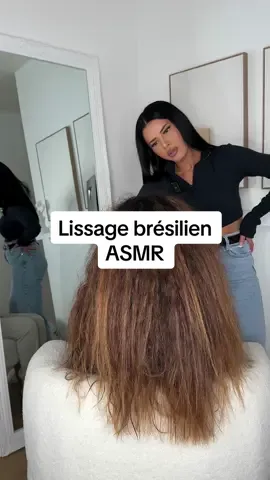 I'm not wild, I'm Algerian, the result is magical 😁 #asmr #lissagebresilien #lissage 
