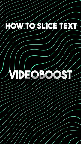 Slice Text in After Effects ✅ Follow for more video editing tricks ! #videoediting #aftereffects #aftereffectsedit #aftereffectstutorial #videoeditor