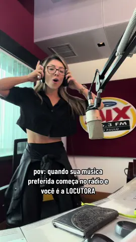 #radio #bastidores @Rádio Mix FM #music #locutora #announcer #beautifulthings @Benson 