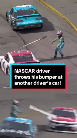 This is WILD! #nascar #xfinityseries #racing #sports #crazy 