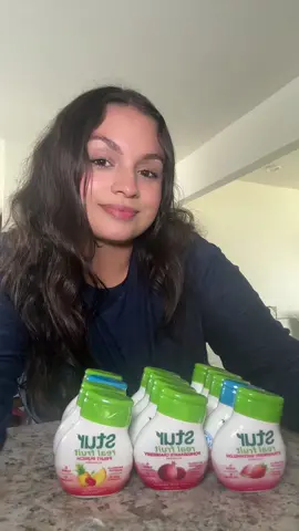If you havent tried Stur then wyd?! They have a variety of amazing flavors! They are so refreshing and perfect if you want to up your water intake but want some flavor 😋 #sturwaterenhancer #sturwaterreview #sturwaterflavoring #fypシ゚viral #fypシ 